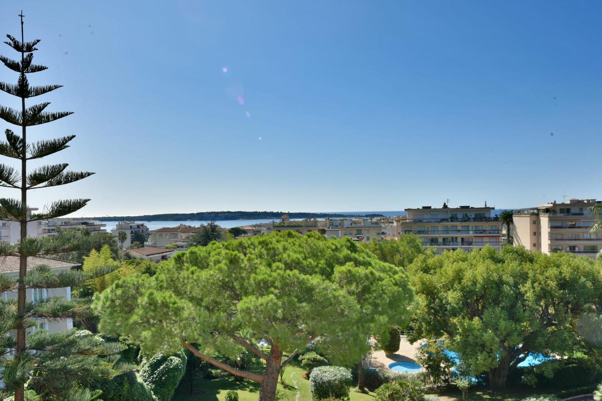 Close To Downtown Cannes Swimming Pool And Sea View Bagian luar foto